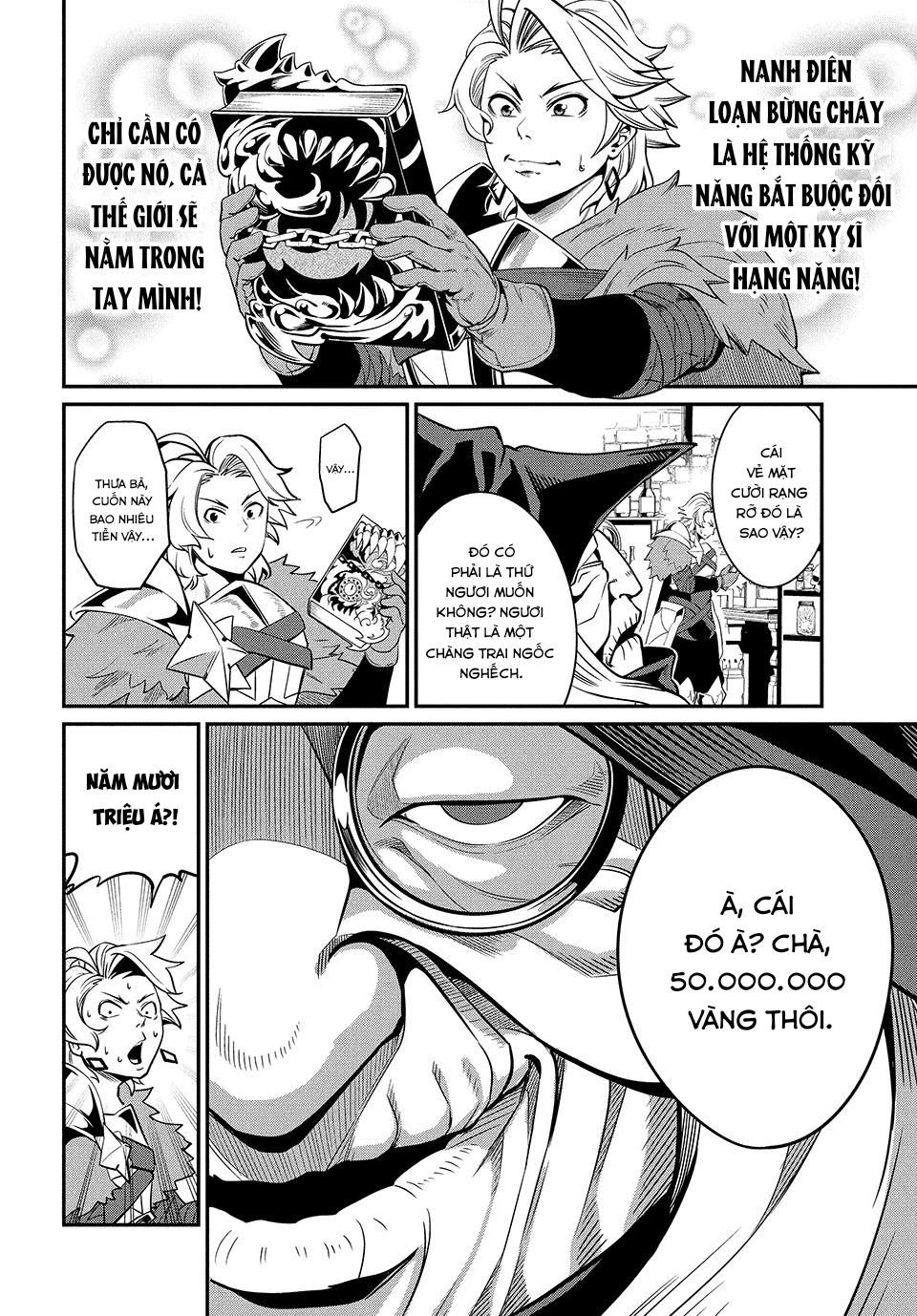 Kỵ Sĩ Chuyển Sinh Bị Lưu Đày, Trở Nên Bất Bại Nhờ Trò Chơi Chapter 10 - 14