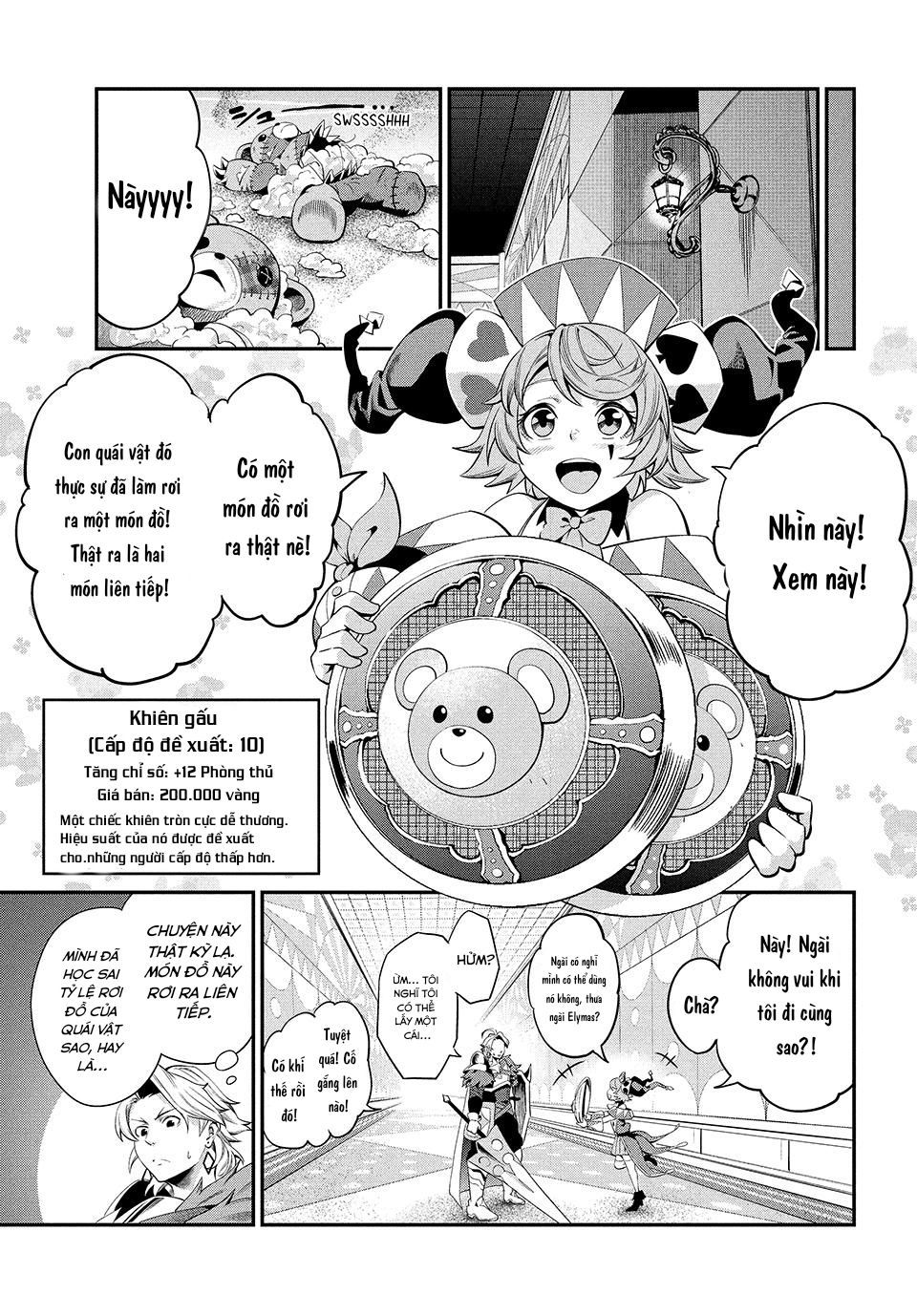 Kỵ Sĩ Chuyển Sinh Bị Lưu Đày, Trở Nên Bất Bại Nhờ Trò Chơi Chapter 13 - 13