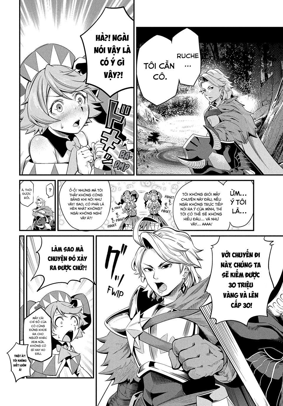 Kỵ Sĩ Chuyển Sinh Bị Lưu Đày, Trở Nên Bất Bại Nhờ Trò Chơi Chapter 13 - 4