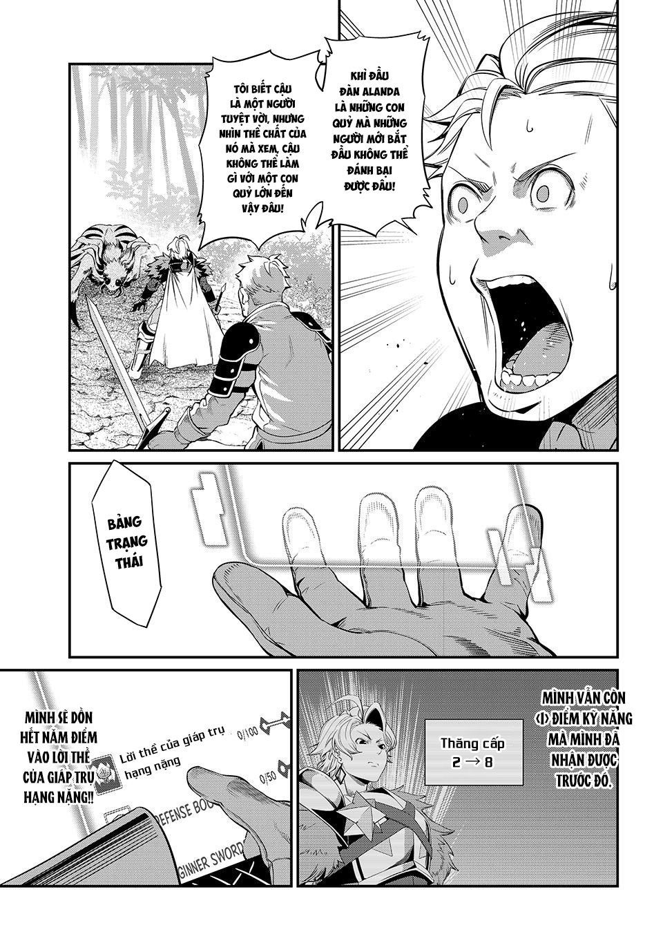 Kỵ Sĩ Chuyển Sinh Bị Lưu Đày, Trở Nên Bất Bại Nhờ Trò Chơi Chapter 2 - 14