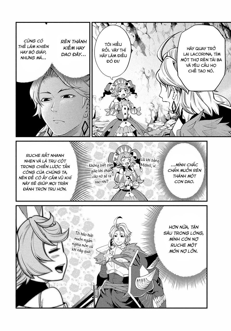 Kỵ Sĩ Chuyển Sinh Bị Lưu Đày, Trở Nên Bất Bại Nhờ Trò Chơi Chapter 35 - 4