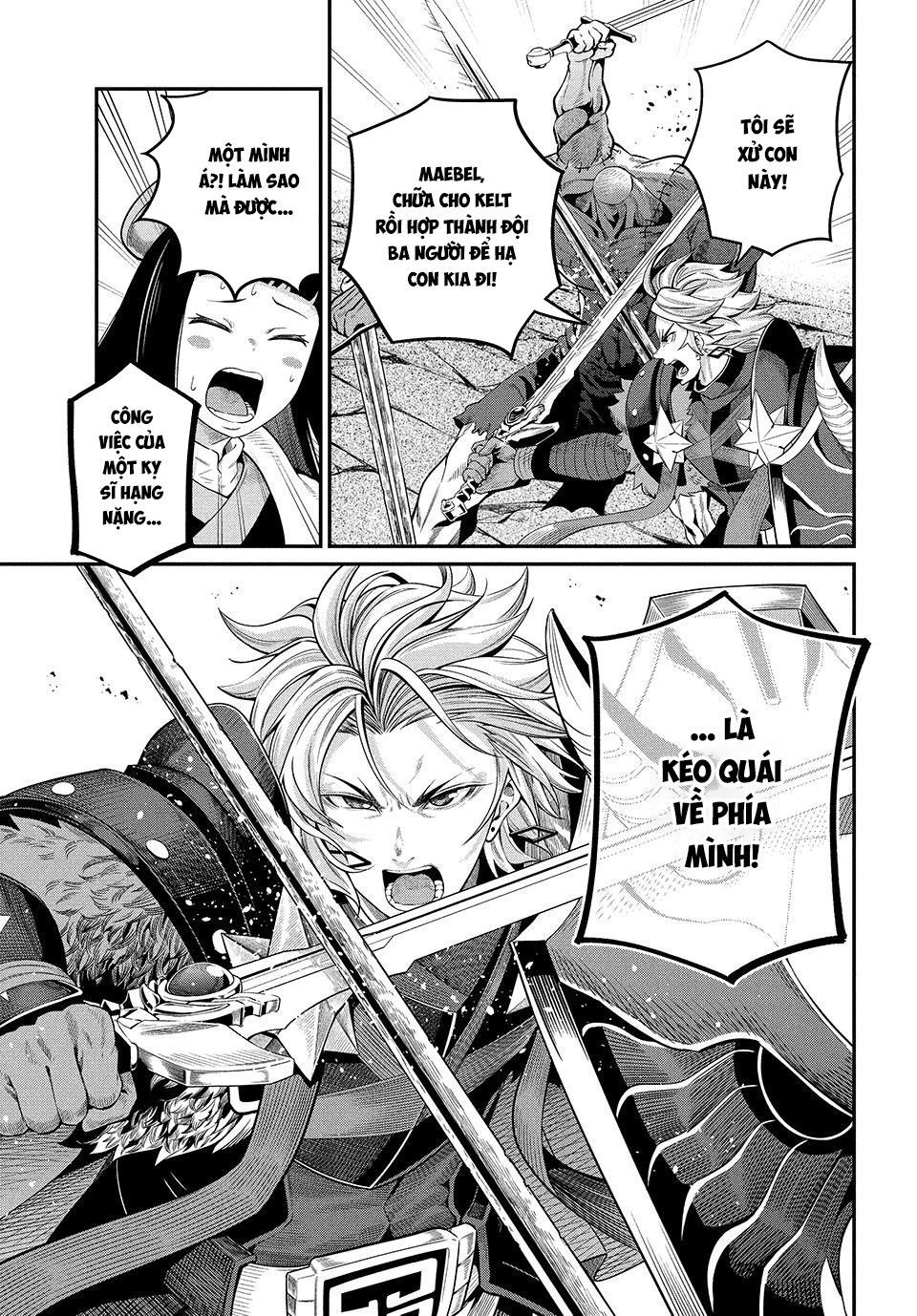 Kỵ Sĩ Chuyển Sinh Bị Lưu Đày, Trở Nên Bất Bại Nhờ Trò Chơi Chapter 54 - 13