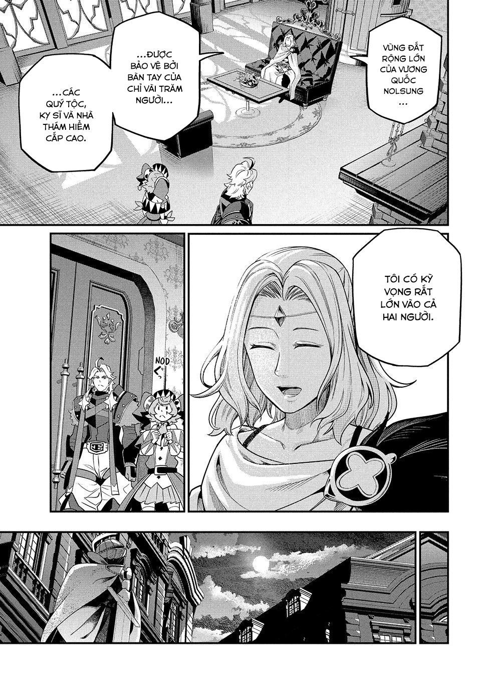 Kỵ Sĩ Chuyển Sinh Bị Lưu Đày, Trở Nên Bất Bại Nhờ Trò Chơi Chapter 65 - 9