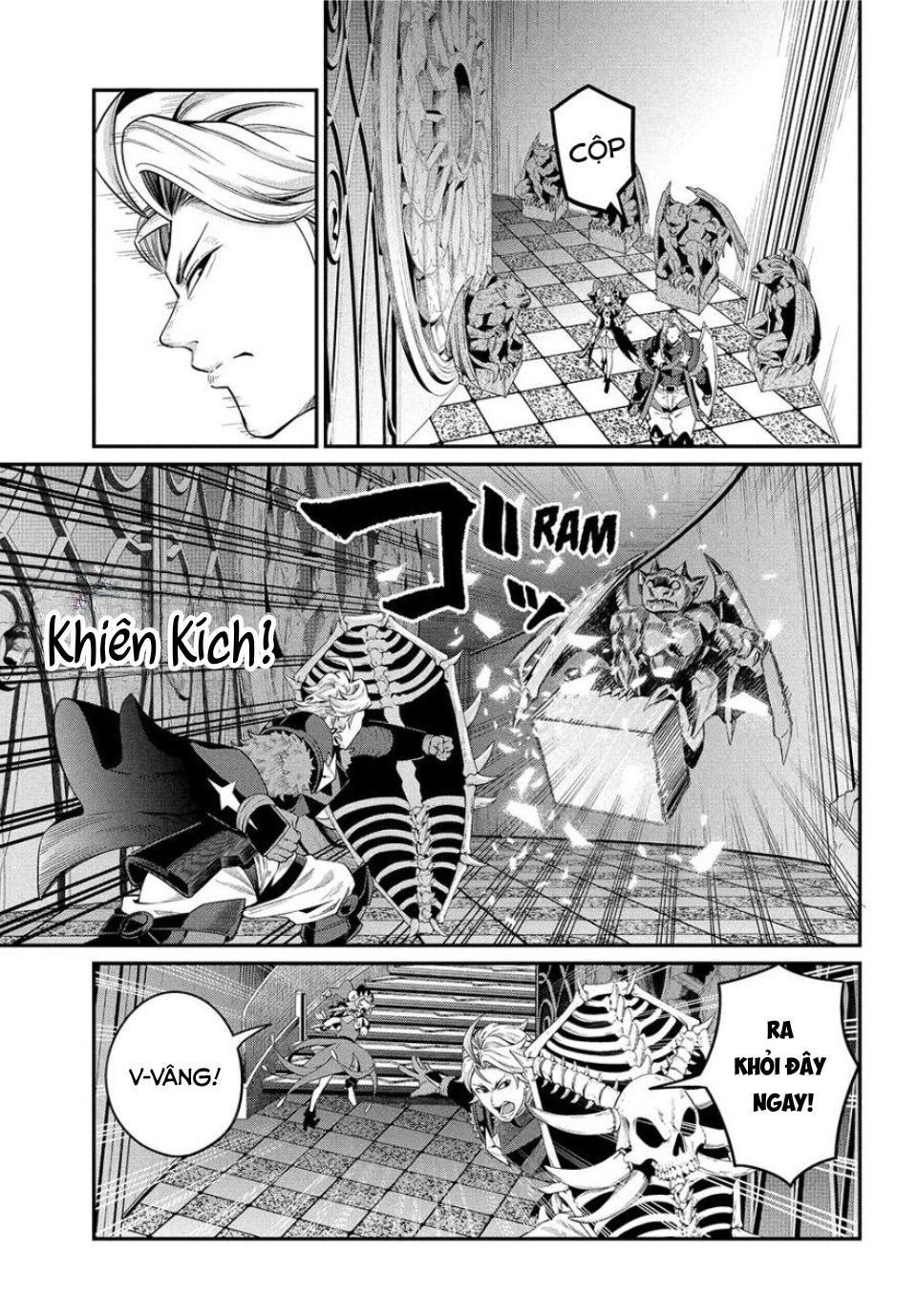 Kỵ Sĩ Chuyển Sinh Bị Lưu Đày, Trở Nên Bất Bại Nhờ Trò Chơi Chapter 68 - 3