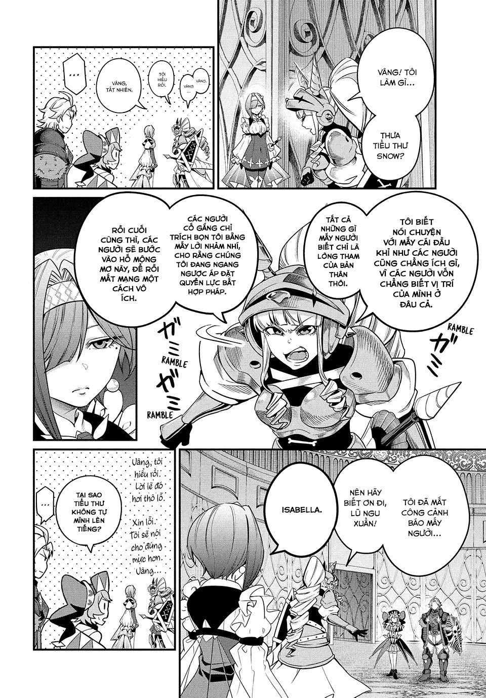 Kỵ Sĩ Chuyển Sinh Bị Lưu Đày, Trở Nên Bất Bại Nhờ Trò Chơi Chapter 70 - 12