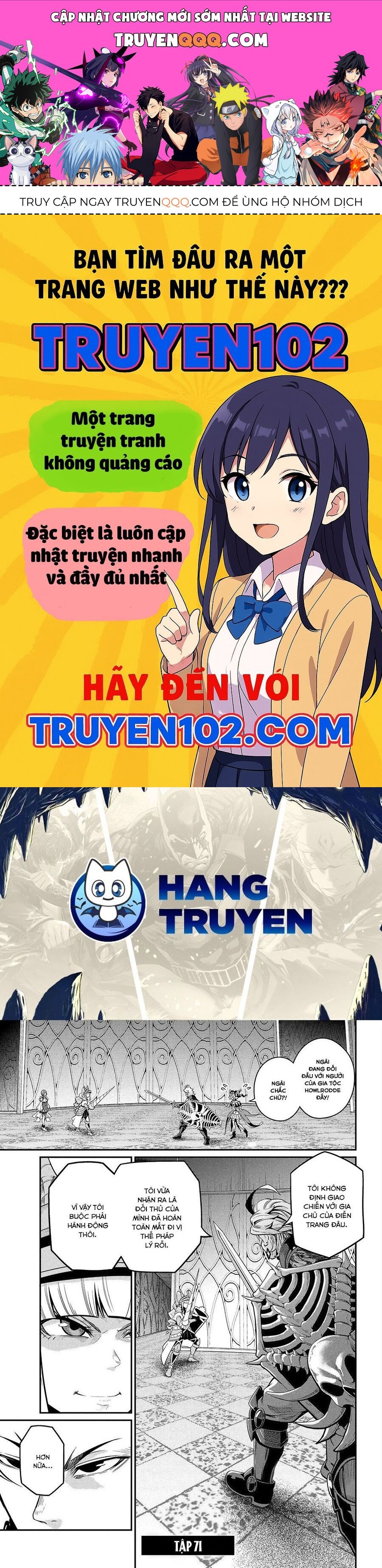 Kỵ Sĩ Chuyển Sinh Bị Lưu Đày, Trở Nên Bất Bại Nhờ Trò Chơi Chapter 71 - 1