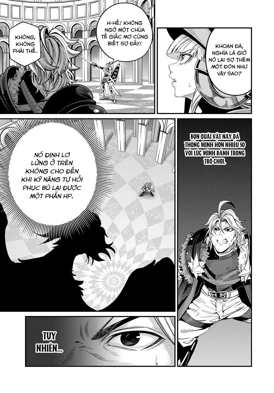 Kỵ Sĩ Chuyển Sinh Bị Lưu Đày, Trở Nên Bất Bại Nhờ Trò Chơi Chapter 78 - 9