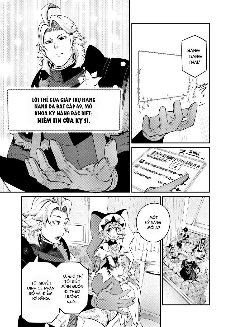 Kỵ Sĩ Chuyển Sinh Bị Lưu Đày, Trở Nên Bất Bại Nhờ Trò Chơi Chapter 90 - 7