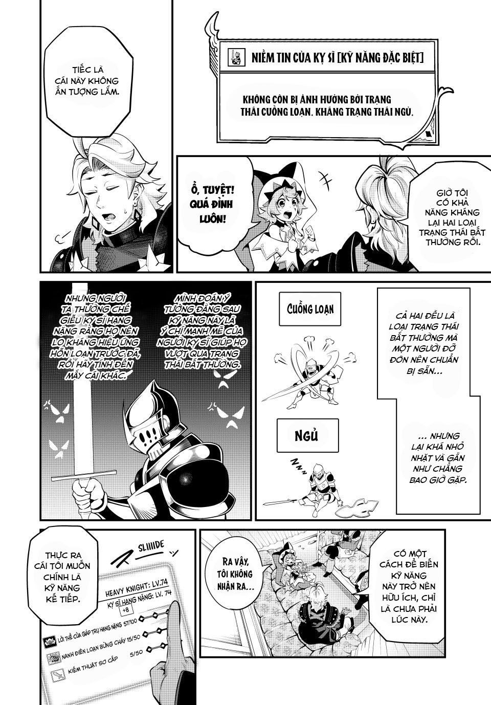 Kỵ Sĩ Chuyển Sinh Bị Lưu Đày, Trở Nên Bất Bại Nhờ Trò Chơi Chapter 90 - 8