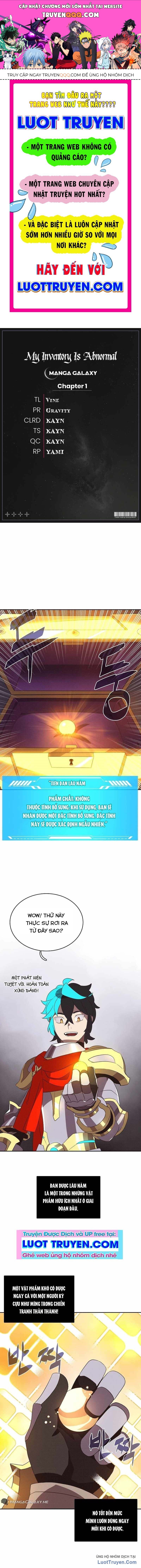 Kho đồ bất thường Chapter 5 - 1