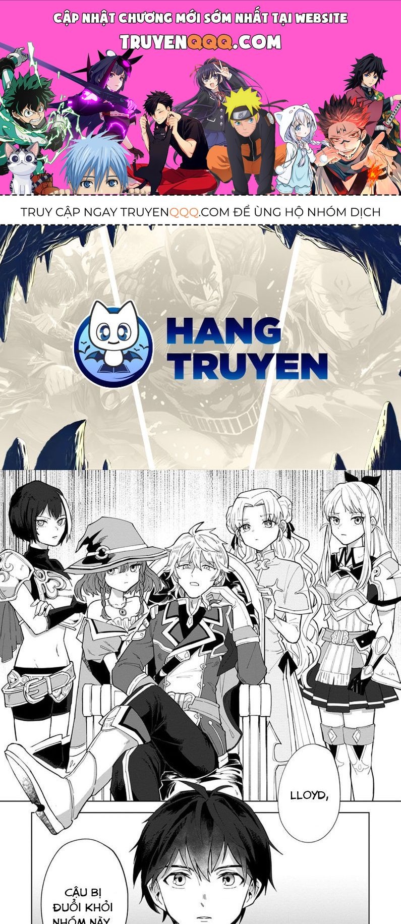 Bị Đuổi Khỏi Tổ Đội Dũng Sĩ, Tôi Được Nhặt Bởi Mạo Hiểm Giả Hạng S Chapter 1 - 1