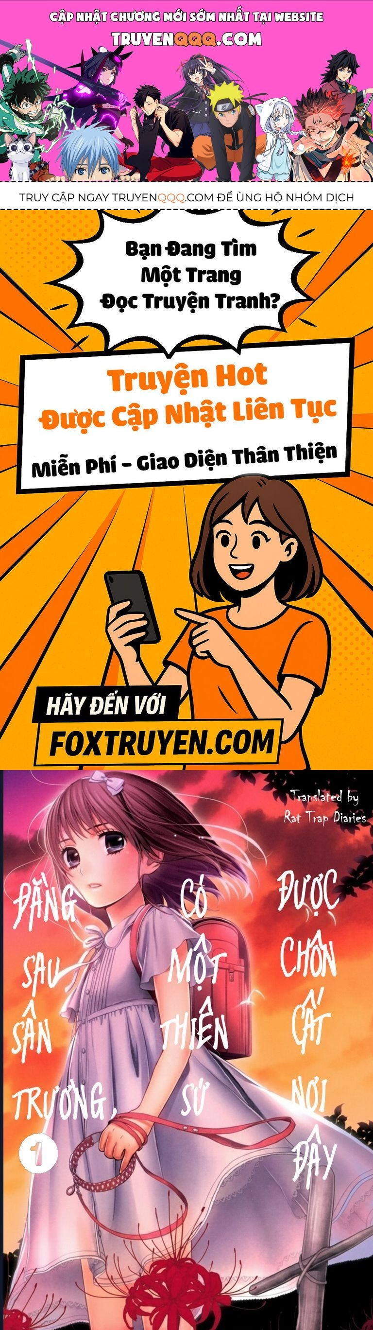 Đằng Sau Sân Trường, Có Một Thiên Sứ Được Chôn Cất Nơi Đây Chapter 1 - 1