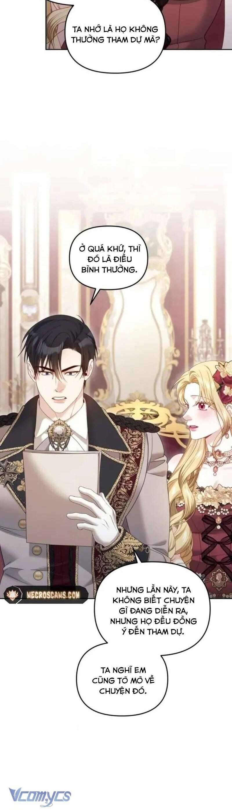 Tuy Là Hoàng Hậu Thay Thế Nhưng Tôi Lại Đánh Mất Đêm Đầu Tiên Chapter 27 - 26