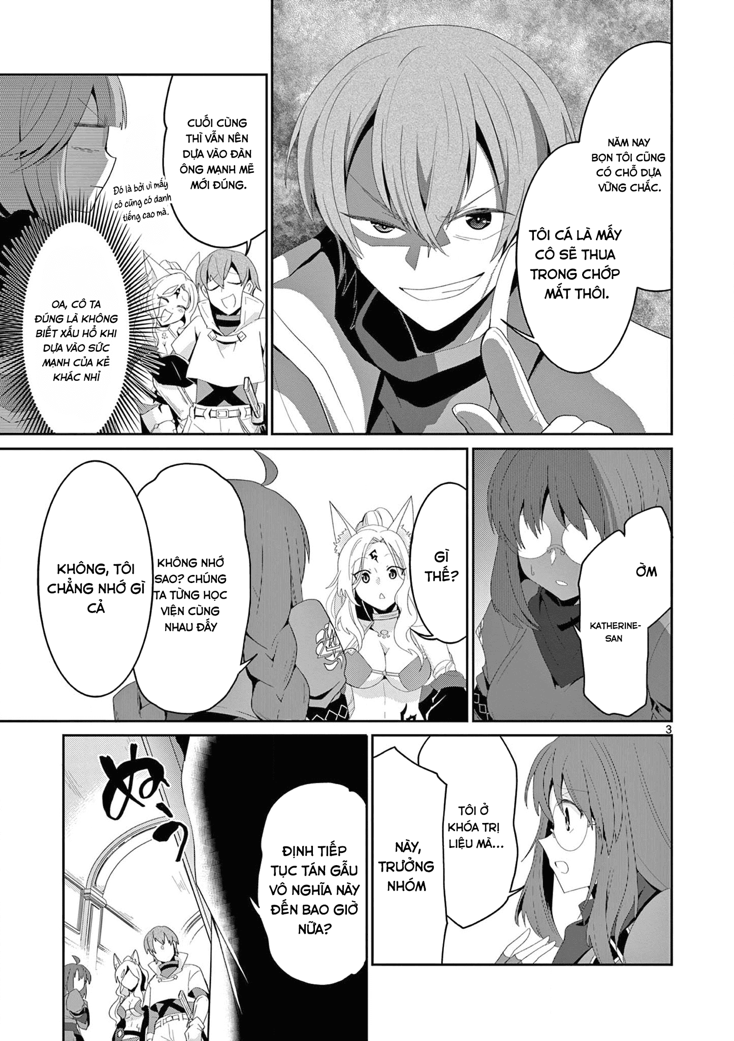 Bị Tên Đội Trưởng Trọng Nam Khinh Nữ Đá Khỏi Nhóm, Tôi Bèn Hợp Tác Cùng Nữ Pháp Sư Huyền Thoại! Chapter 11.1 - 3