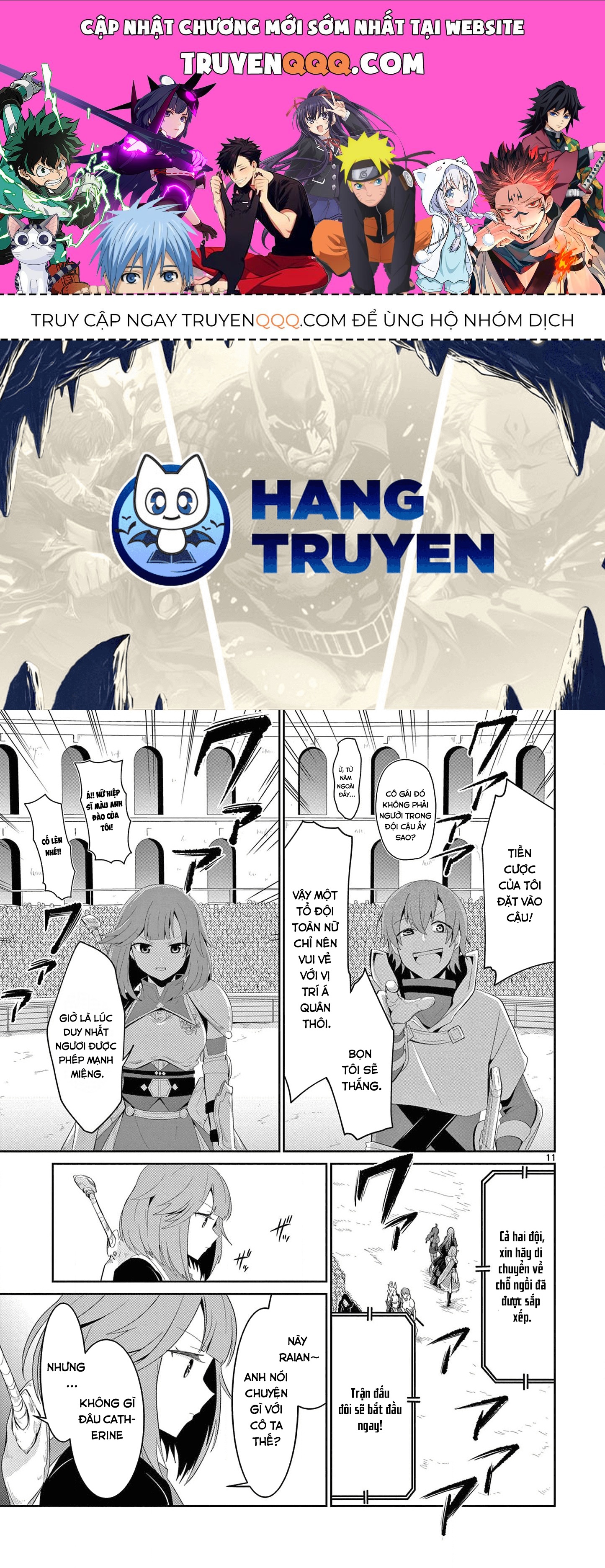 Bị Tên Đội Trưởng Trọng Nam Khinh Nữ Đá Khỏi Nhóm, Tôi Bèn Hợp Tác Cùng Nữ Pháp Sư Huyền Thoại! Chapter 11.2 - 1
