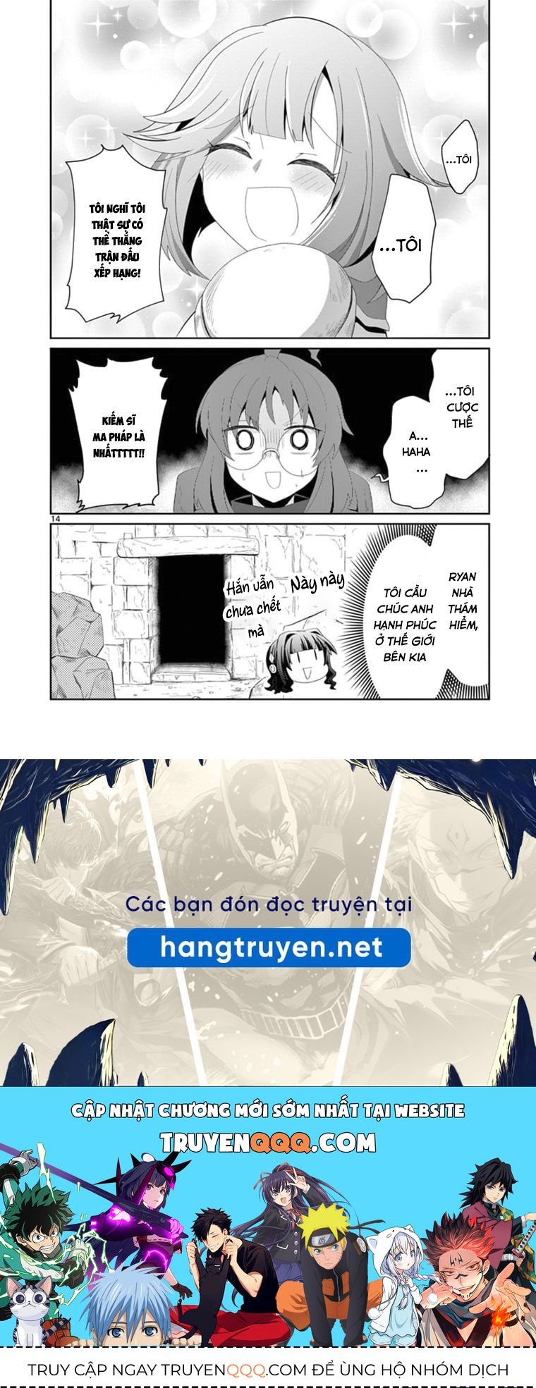 Bị Tên Đội Trưởng Trọng Nam Khinh Nữ Đá Khỏi Nhóm, Tôi Bèn Hợp Tác Cùng Nữ Pháp Sư Huyền Thoại! Chapter 8 - 14