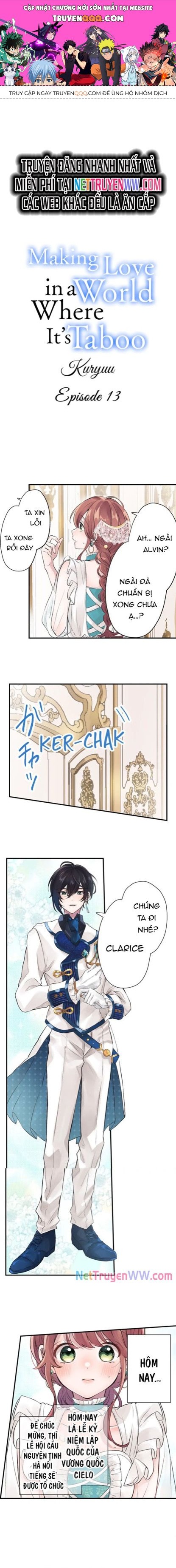 Làm Tình Trong Một Thế Giới Mà Điều Đó Là Điều Cấm Kỵ Chapter 13 - 1