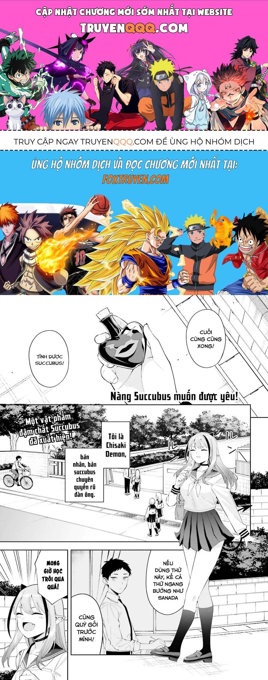 Succubus Chỉ Muốn Được Yêu Chapter 2 - 1