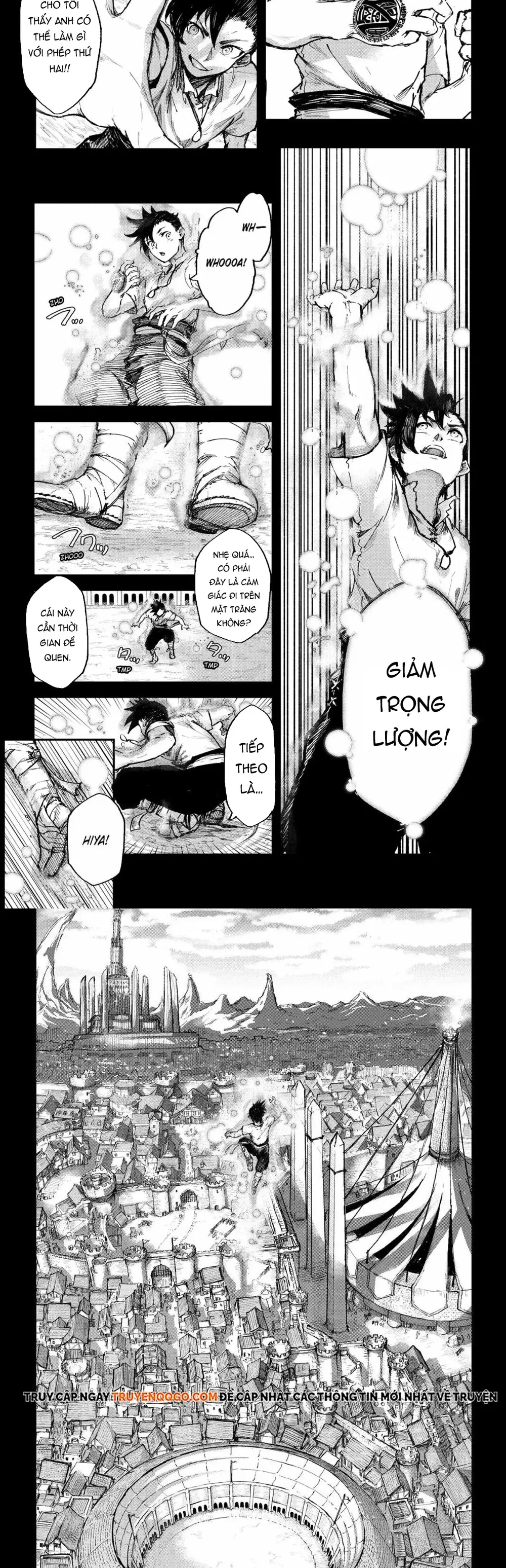 Noroma Mahou To Yobareta Mahoutsukai Wa Juuryoku Mahou De Musou Suru ~Mada Juuryoku No Gainen No Nai Sekai Nite, Shounen Wa Banyuuinryoku No Ou To Naru~ Chapter 3 - 3