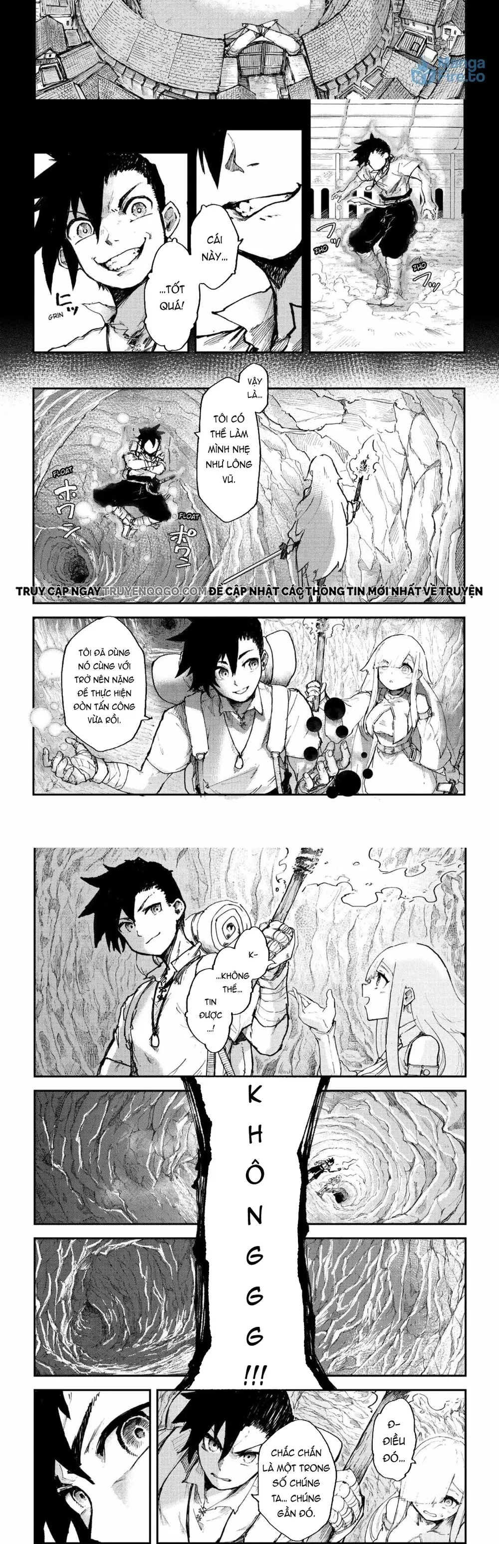 Noroma Mahou To Yobareta Mahoutsukai Wa Juuryoku Mahou De Musou Suru ~Mada Juuryoku No Gainen No Nai Sekai Nite, Shounen Wa Banyuuinryoku No Ou To Naru~ Chapter 3 - 4