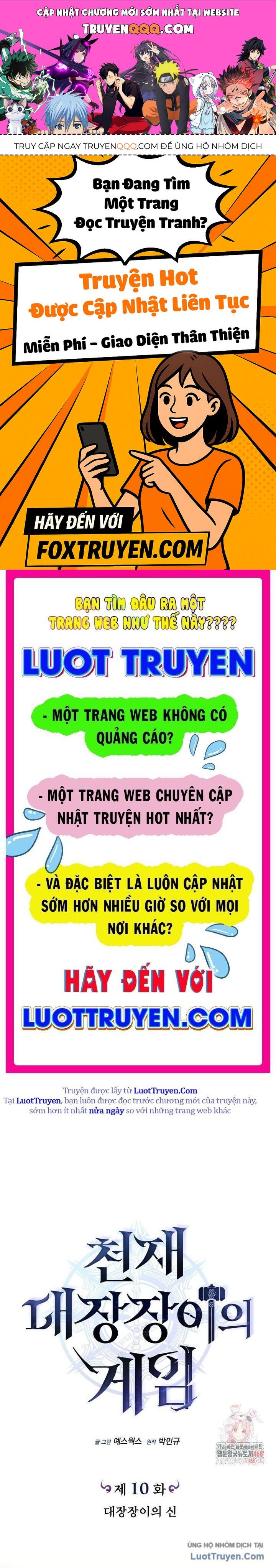 Trò Chơi Của Thợ Rèn Thiên Tài Chapter 10 - 1