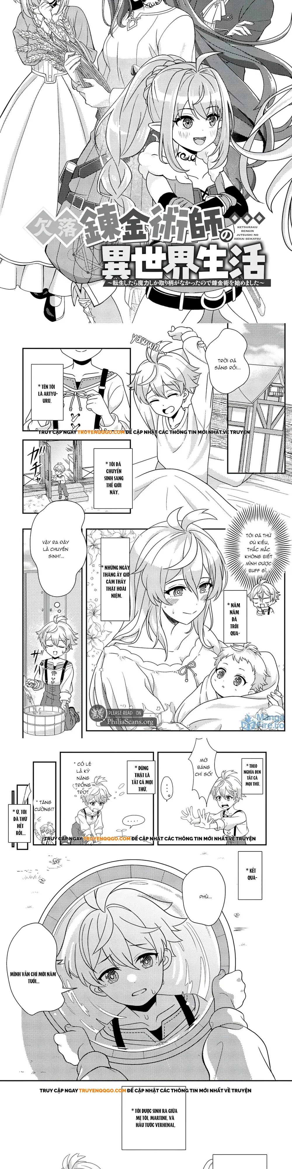 Cuộc Sống Muôn Màu Của Nhà Giả Kim Từ Thế Giới Khác Chapter 1 - 2