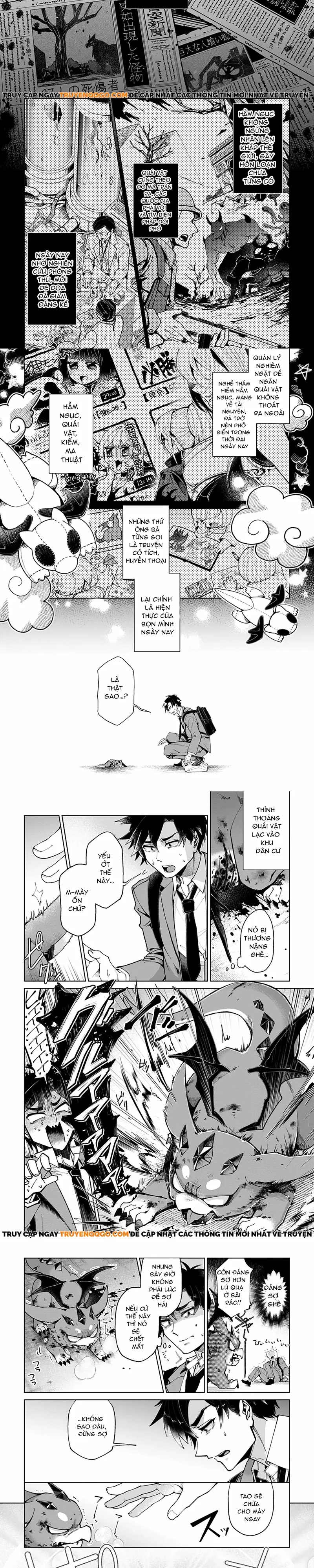 Shachiku No Ore, Dragon Ni Idakaretanode Pet Haishin Wo Hajimemasu Chibi Ko Dragon To Monster Bokujo Life Chapter 1 - 2