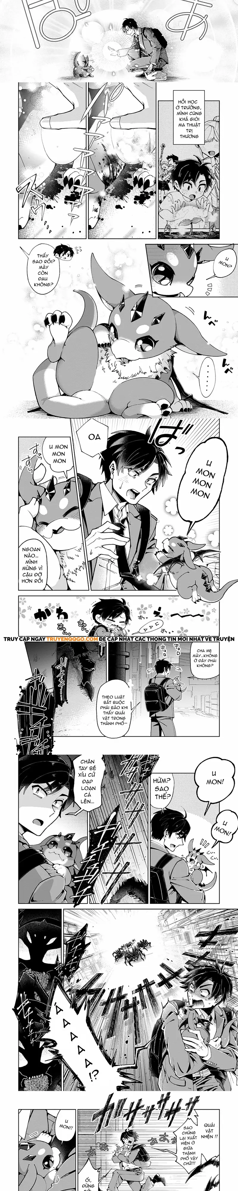 Shachiku No Ore, Dragon Ni Idakaretanode Pet Haishin Wo Hajimemasu Chibi Ko Dragon To Monster Bokujo Life Chapter 1 - 3