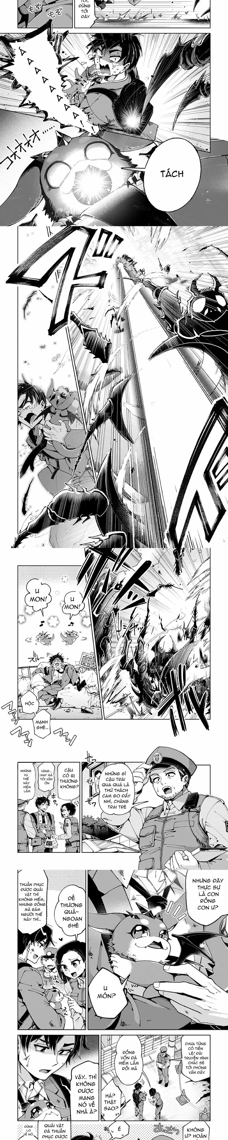 Shachiku No Ore, Dragon Ni Idakaretanode Pet Haishin Wo Hajimemasu Chibi Ko Dragon To Monster Bokujo Life Chapter 1 - 4