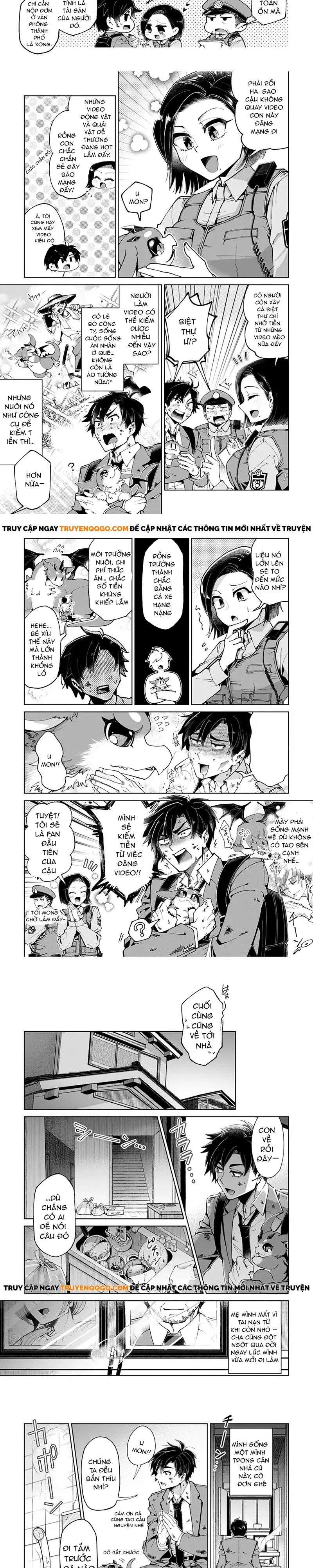 Shachiku No Ore, Dragon Ni Idakaretanode Pet Haishin Wo Hajimemasu Chibi Ko Dragon To Monster Bokujo Life Chapter 1 - 5