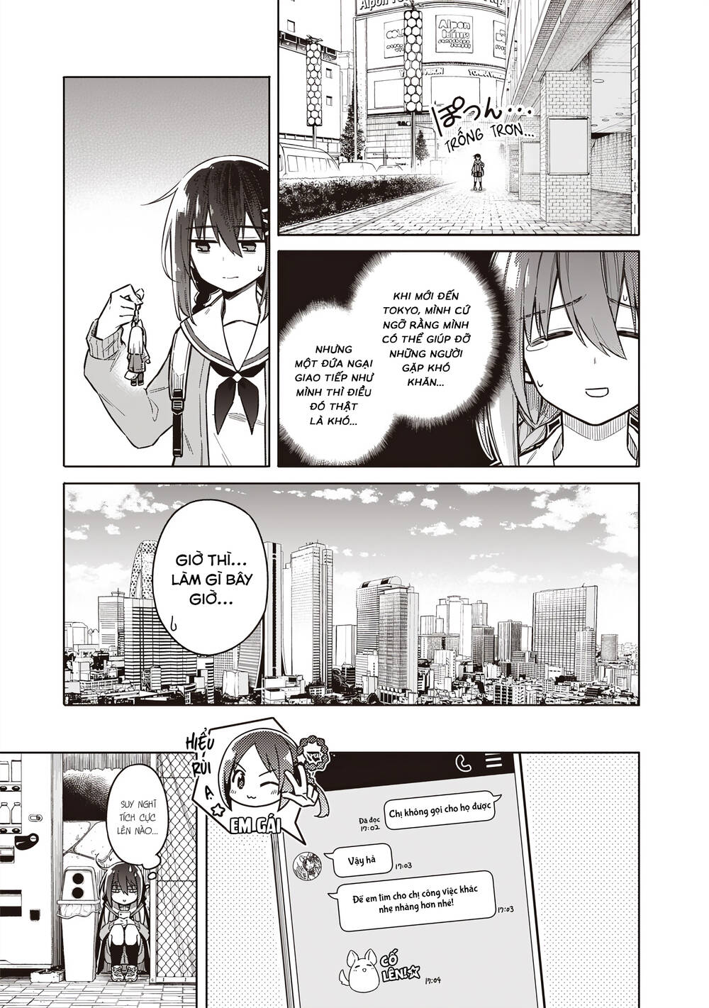 Tokyo Kinoko: Nữ Sinh Trung Học Mạnh Nhất Thế Giới Với Kĩ Năng Giao Tiếp Cực Tệ Chapter 1 - 15