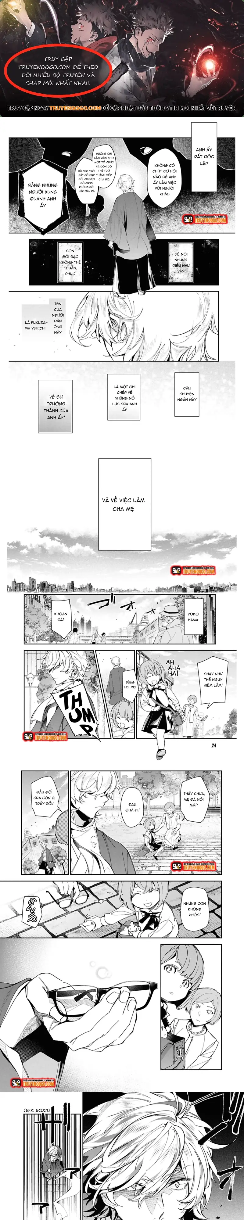 Bungou Stray Dogs: Tantei-Sha Setsuritsu Hiwa? Chapter 1 - 1