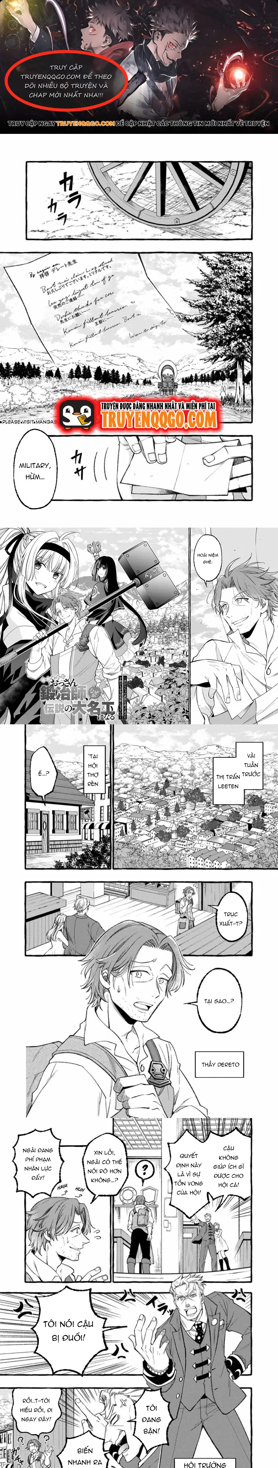 Tsuiho Sareta Ossan Tanya Shi, Naze Ka Densetsu No Daimeiko Ni Naru Chapter 1 - 1