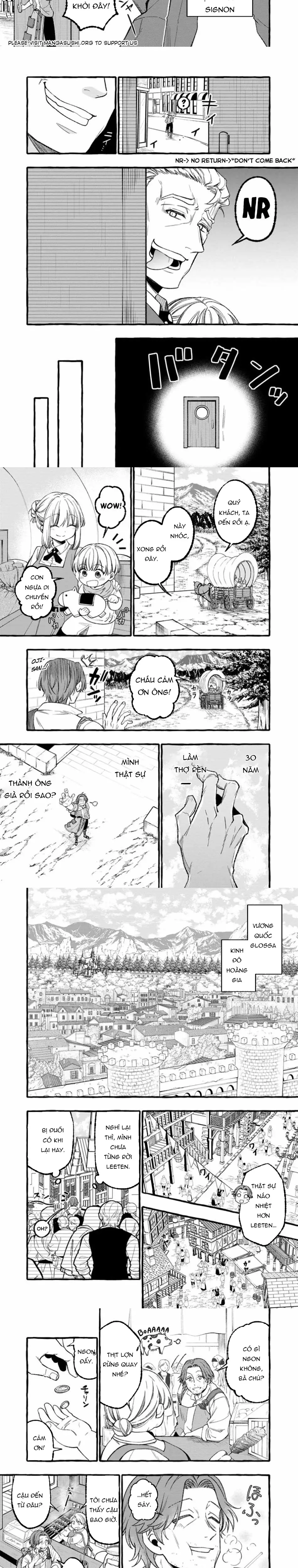 Tsuiho Sareta Ossan Tanya Shi, Naze Ka Densetsu No Daimeiko Ni Naru Chapter 1 - 2