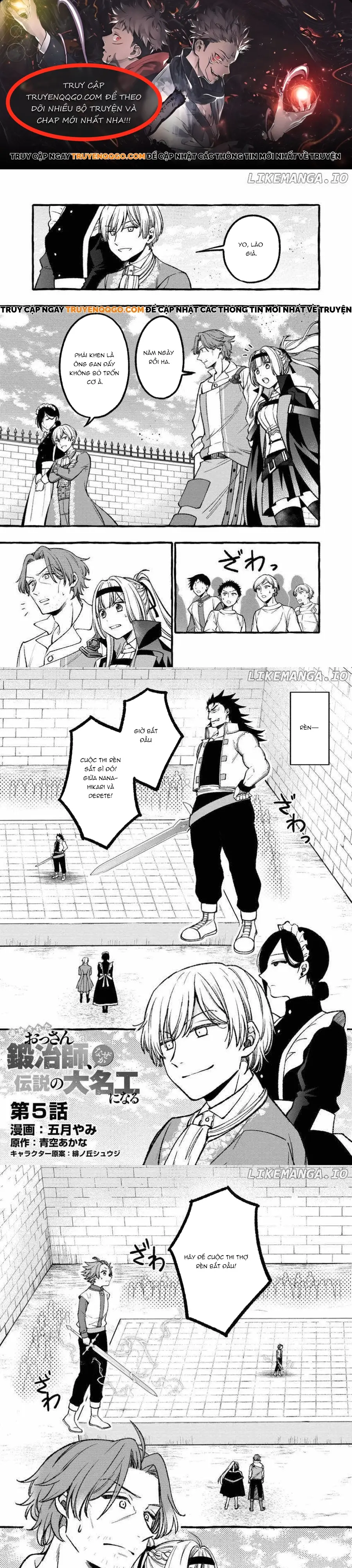 Tsuiho Sareta Ossan Tanya Shi, Naze Ka Densetsu No Daimeiko Ni Naru Chapter 5 - 1