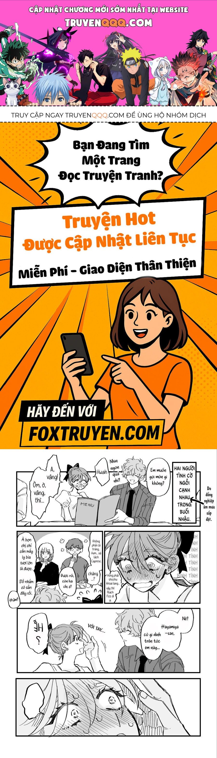 Một Cô Nàng Giả Nai Dễ Thương Trở Nên Bối Rối, Ngại Ngùng Vì Một Anh Chàng Hiền Lành, Dịu Dàng Ở Chỗ Làm. Chapter 2 - 1