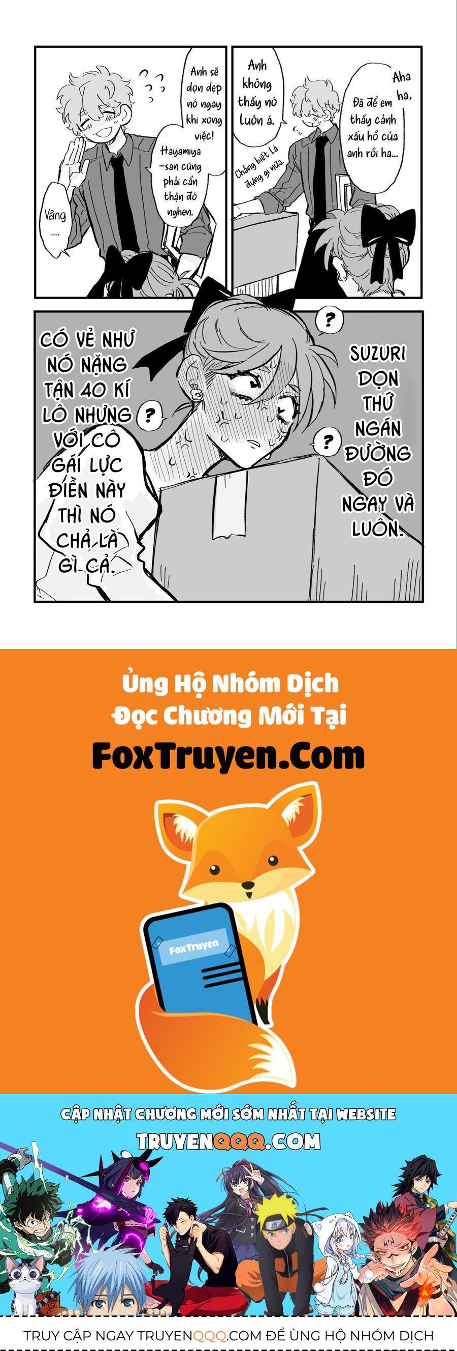 Một Cô Nàng Giả Nai Dễ Thương Trở Nên Bối Rối, Ngại Ngùng Vì Một Anh Chàng Hiền Lành, Dịu Dàng Ở Chỗ Làm. Chapter 3 - 4