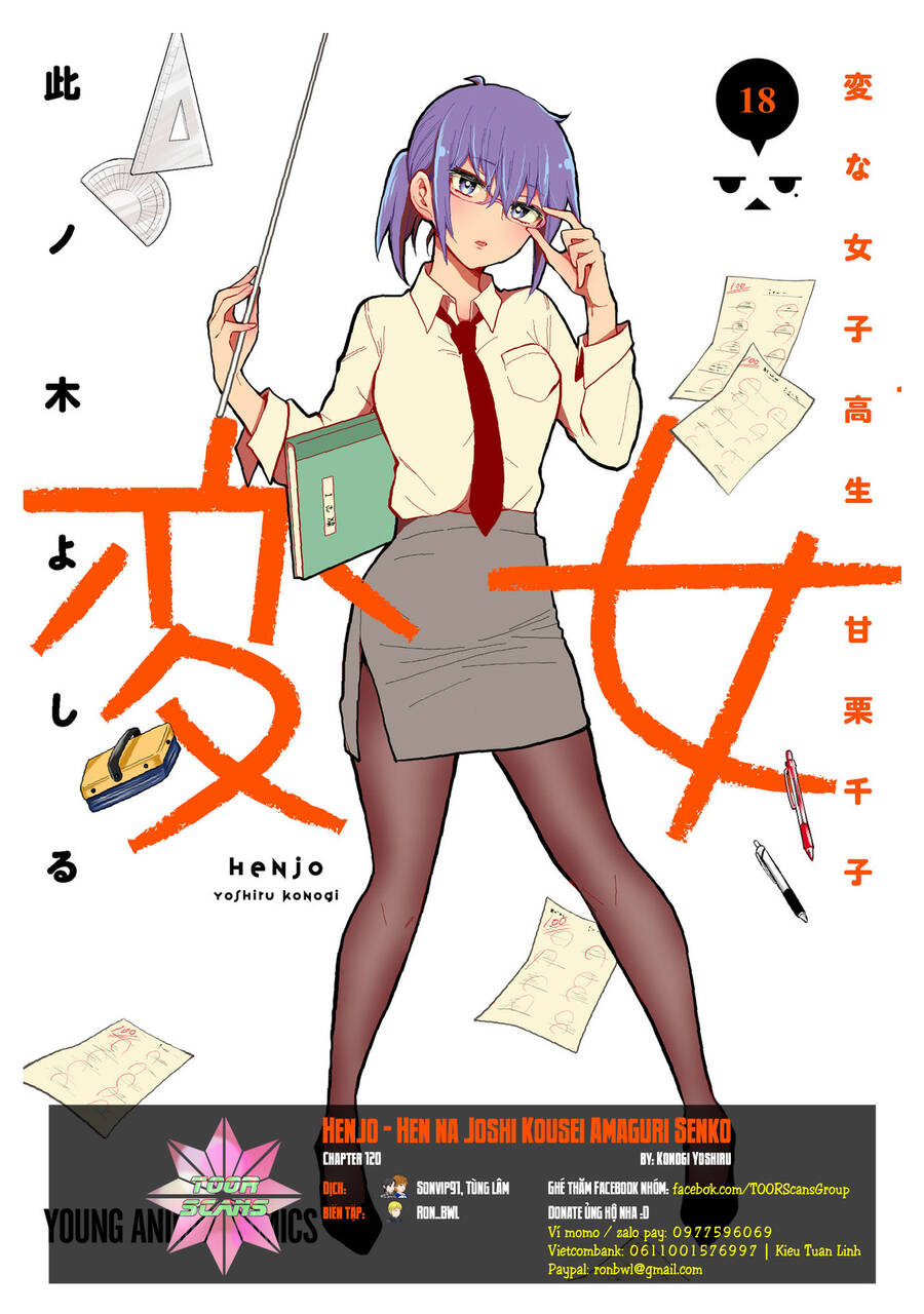 Henjo - Hen Na Joshi Kousei Amaguri Chiko Chapter 120 - 1