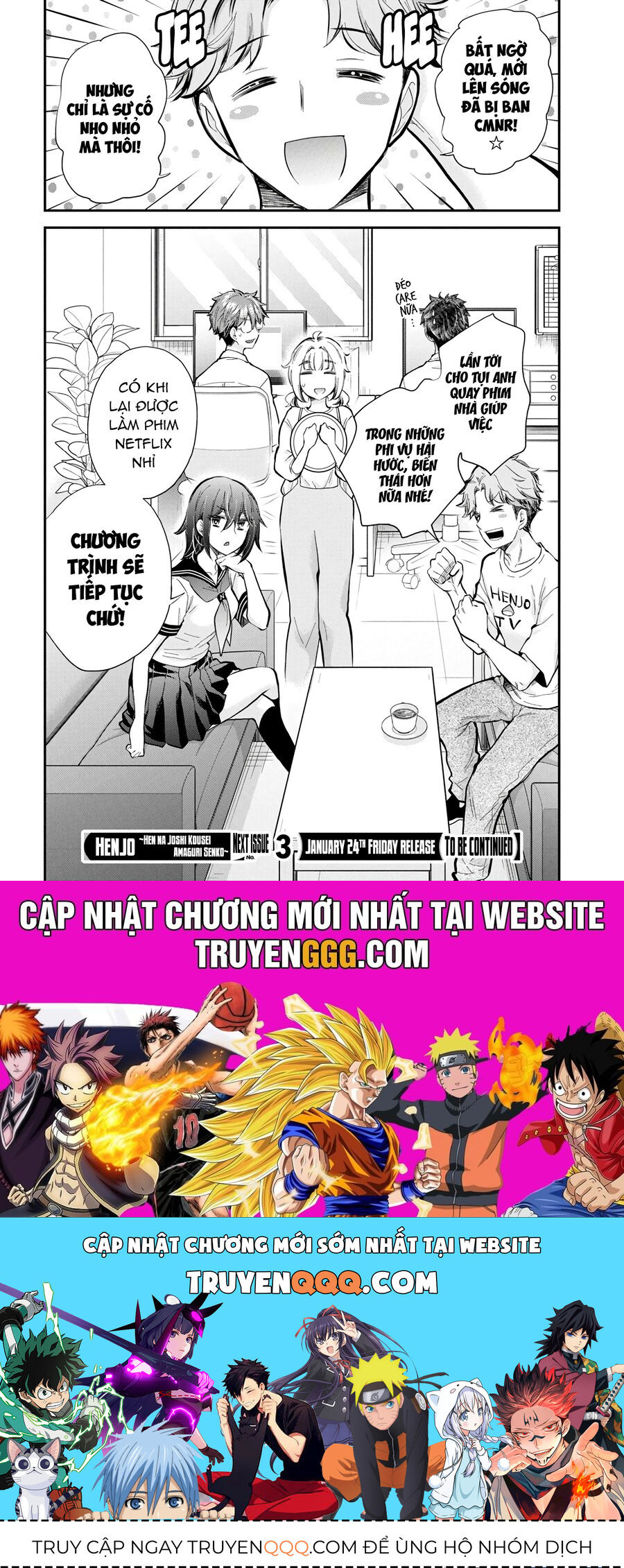 Henjo - Hen Na Joshi Kousei Amaguri Chiko Chapter 129 - 21