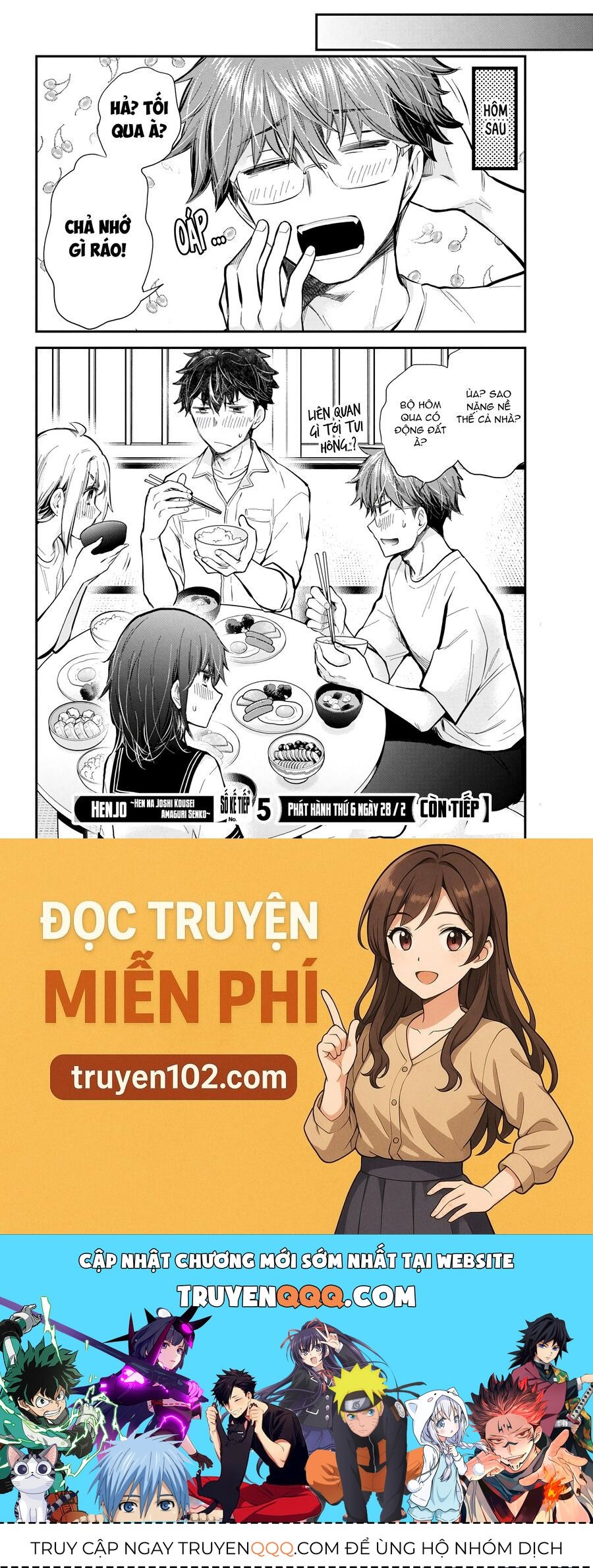 Henjo - Hen Na Joshi Kousei Amaguri Chiko Chapter 130 - 20