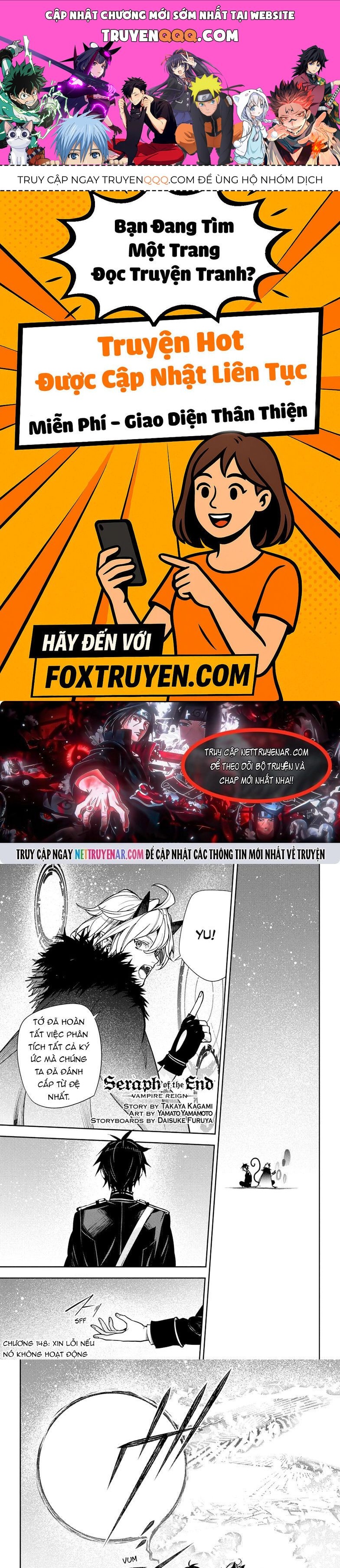 Owari No Seraph Chapter 148 - 1