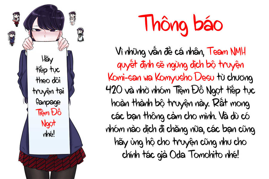 Komi Không Thể Giao Tiếp Chapter 419 - 20