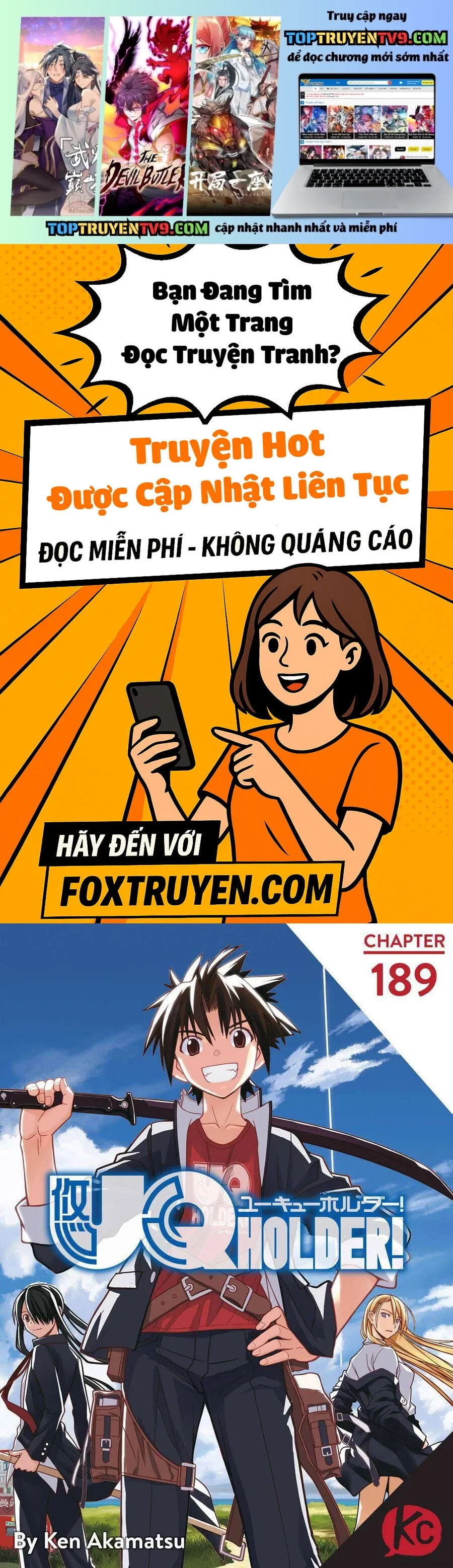 Uq Holder Chapter 189 - 2