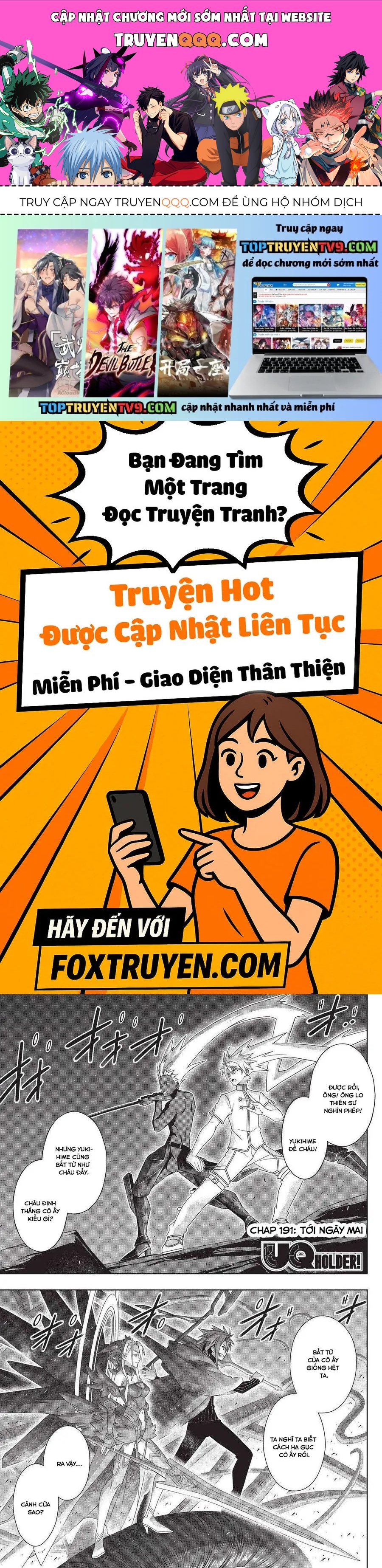 Uq Holder Chapter 191 - 1