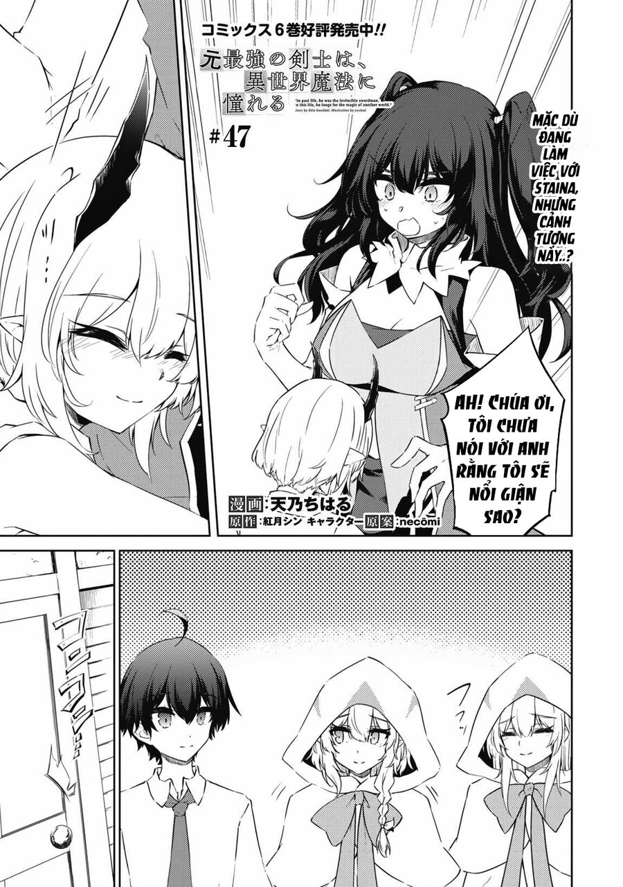 Moto Saikyou No Kenshi Wa, Isekai Mahou Ni Akogareru Chapter 47 - 1