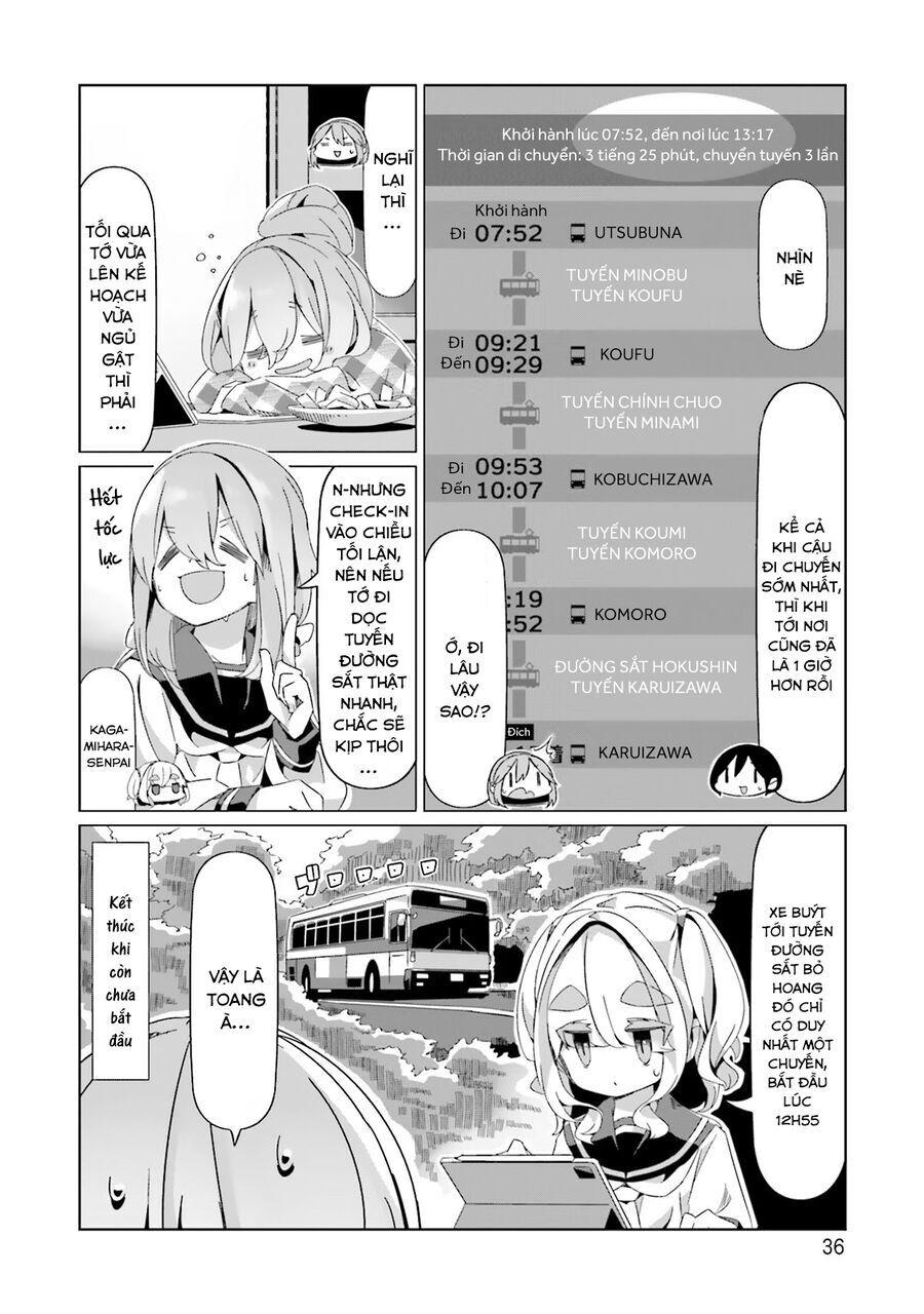 Laid-Back Camp Chapter 89 - 12