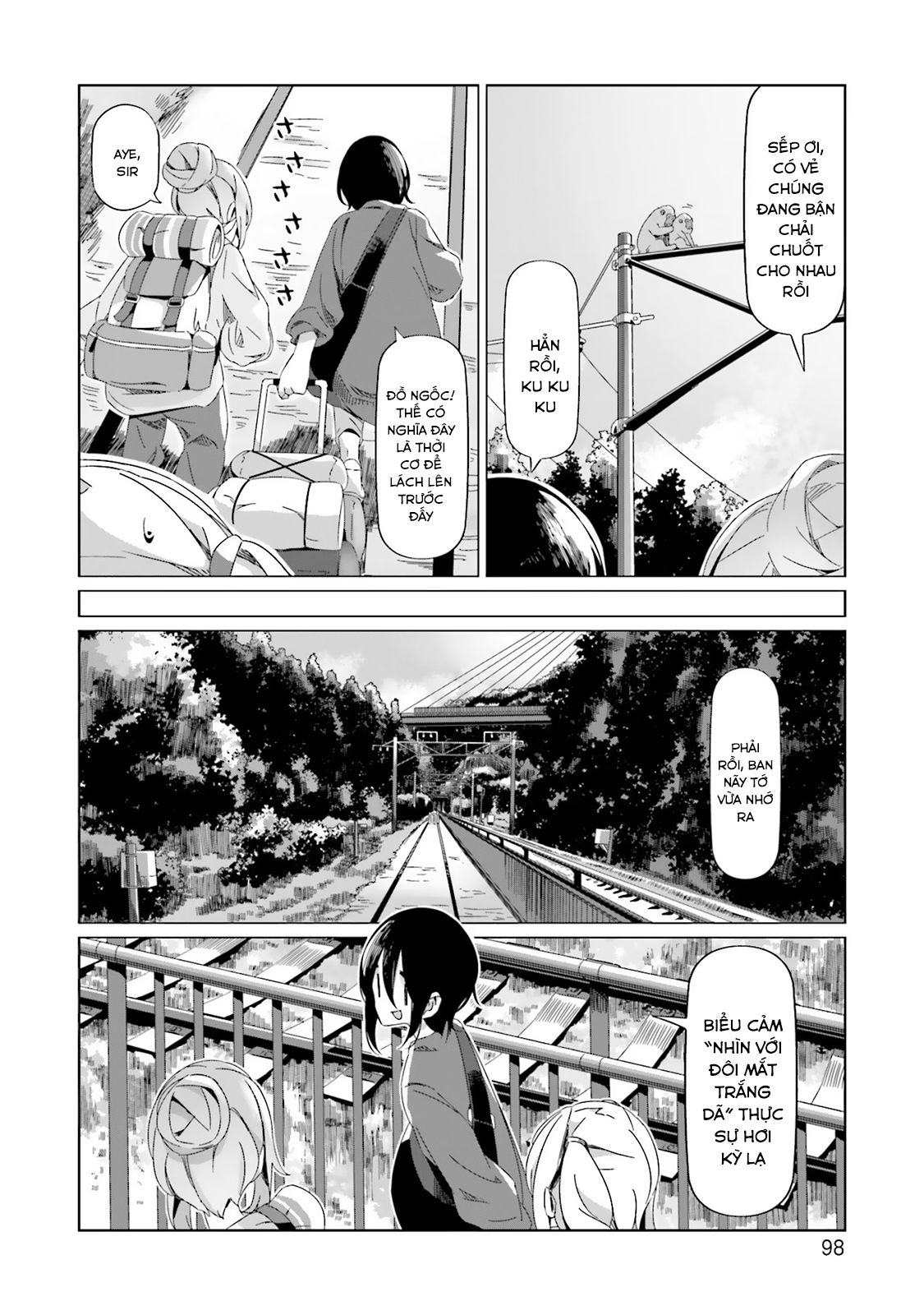 Laid-Back Camp Chapter 91 - 23