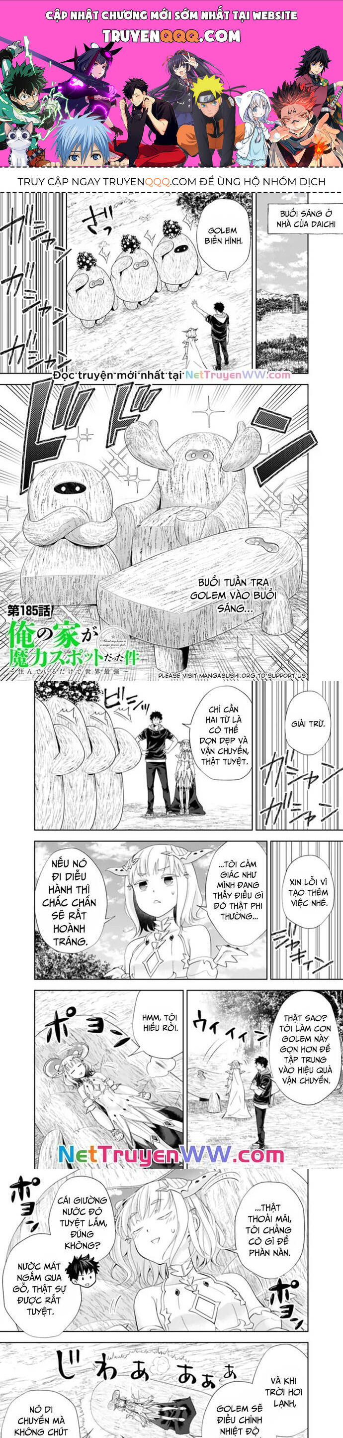 Ore No Ie Ga Maryoku Spot Datta Ken: Sundeiru Dake De Sekai Saikyou Chapter 185 - 1