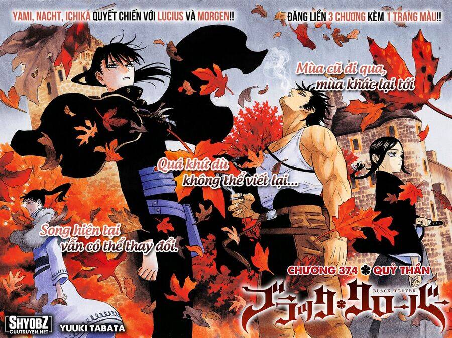 Black Clover - Thế Giới Phép Thuật Chapter 374 - 3