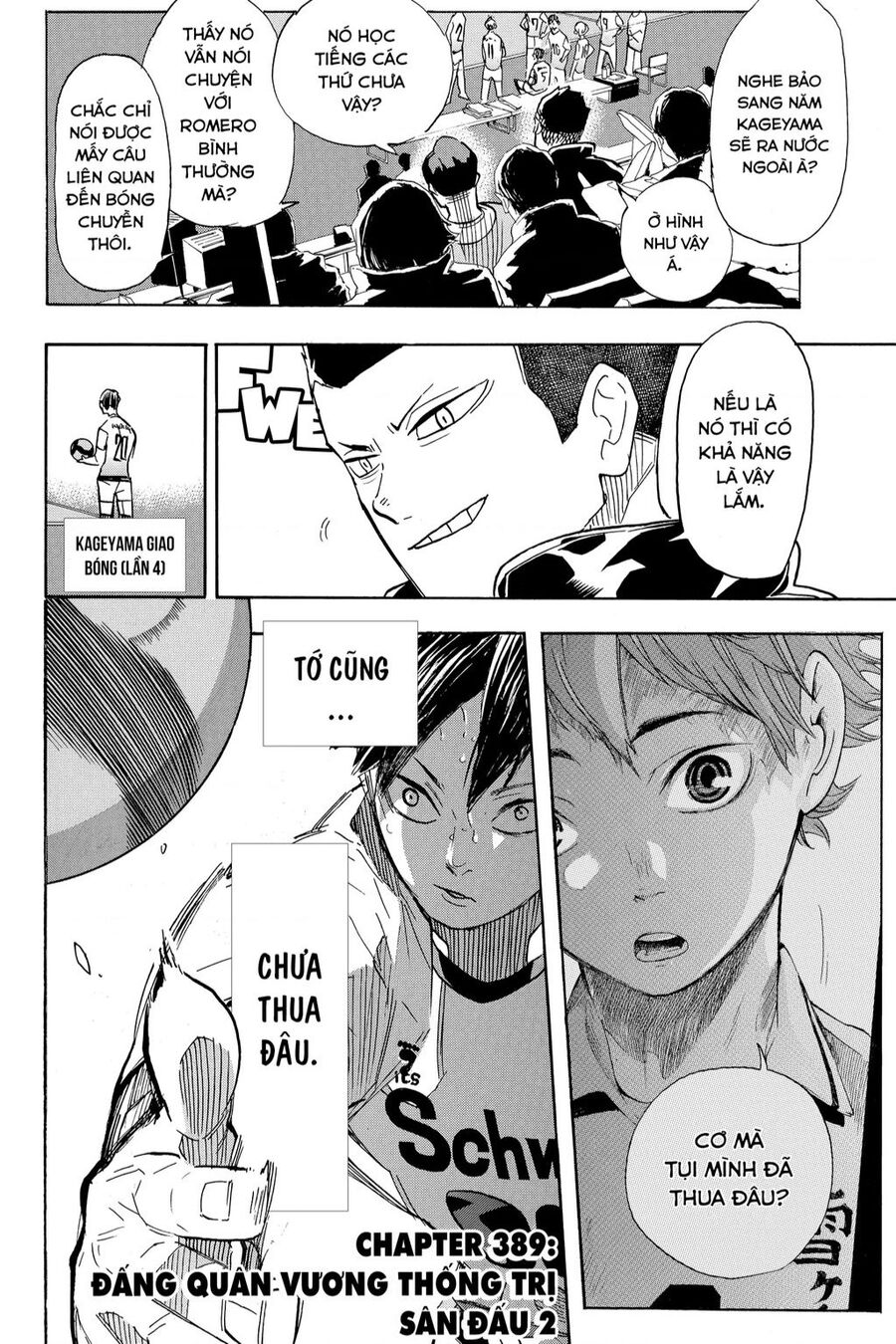 Haikyuu Chapter 389 - 2